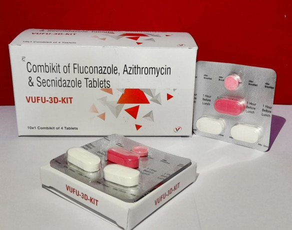 Fluconazole + Azithromycin + Secnidazole 1