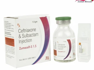 Ceftriaxone 1000 mg Sulbactam Sodium 500 mg
