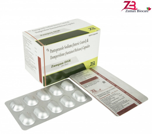 Enteric Coated Pantoprazole Sodium 40 mg Domperidone 30 mg SR 1