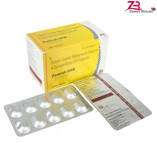 Enteric Coated Rabeprazole Sodium 20 mg Domperidone 30 mg SR 1
