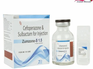 Cefoperazone 1000 mg Sulbactam 500 mg