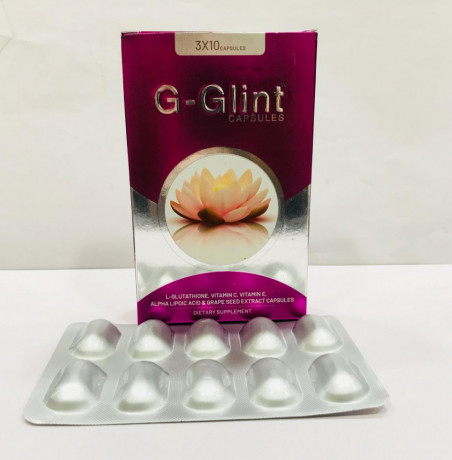 Glutathione 500 mg + Vitamin C 50 mg Capsule 1