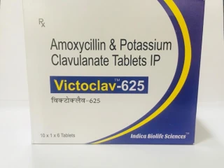 Amoxicillin 500mg + Clavulanic Acid 125mg Tablet