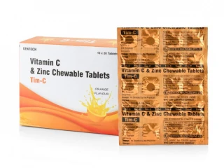 Vitamin C & Zinc Chewable Tablets