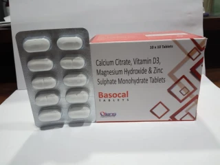 Calcium citrate 1GM + Vit D3 + ZN_ + MG is available at best price