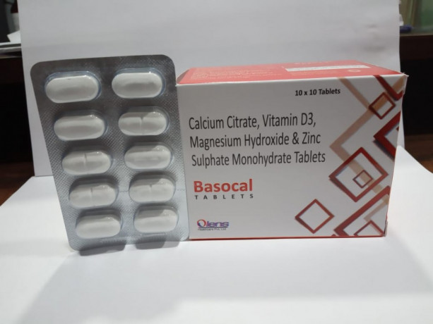 Calcium citrate 1GM + Vit D3 + ZN_ + MG is available at best price 1