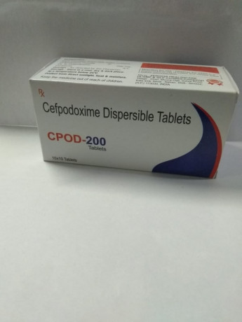 CEFPODOXIME DISPERSIBLE TABLETS 1
