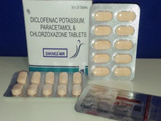 Diclofenac Paracetamol and Chlorzoxazone tablets