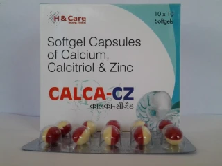 SOFTGEL CAPSULES OF CALCITROL CALCIUM CARBONATE ZINC AT BEST PRICE
